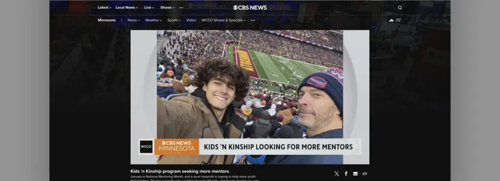 two men at a football game
