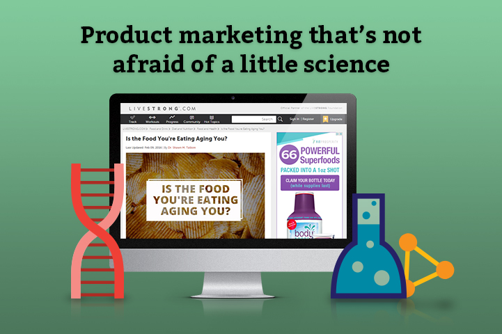 Product marketing that’s not afraid of a little science