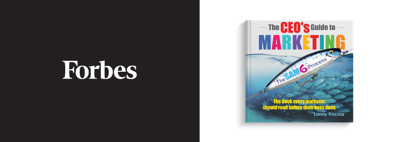 Image of the most helpful marketing book with Forbes.com logo