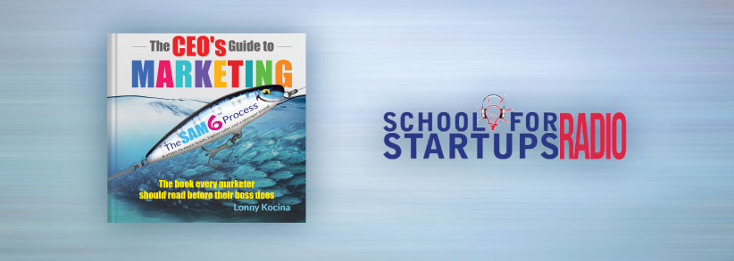 School for Startups’ Jim Beach has fun interviewing CEO Lonny Kocina