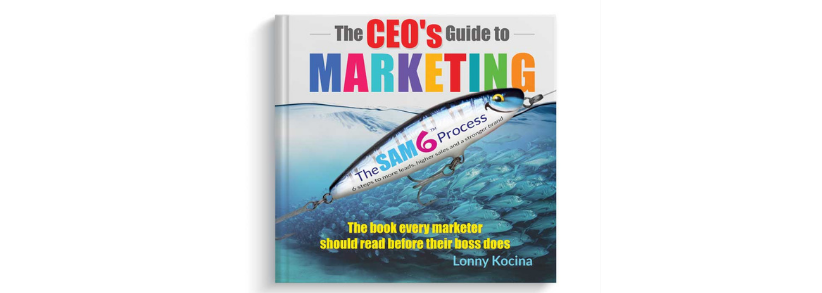 Best-selling marketing book - Cover of The CEO's Guide to Marketing