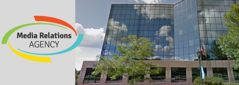 Media Relations Agency 2021 Year in Review - Media Relations logo with office building
