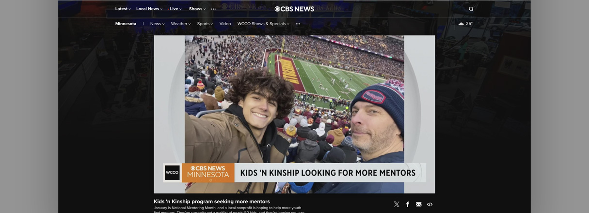 two men at a football game