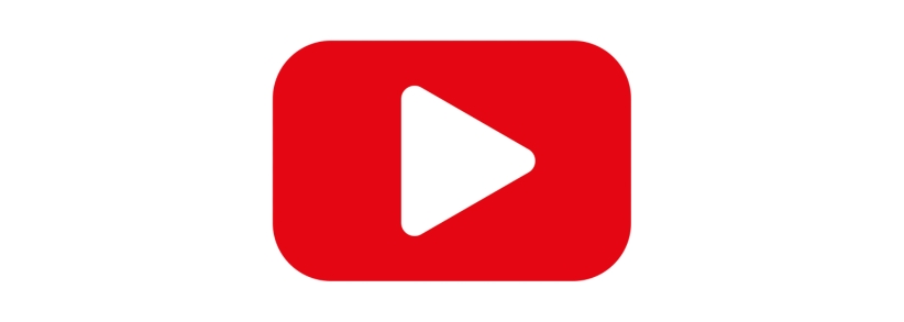 Red play button